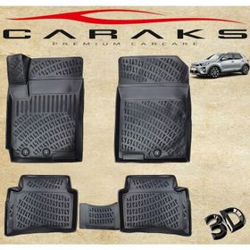 Caraks Kia Stonic 2017 Sonrası Siyah 3D Havuzlu Paspas