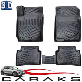 Caraks Kia Stonic 2017 Sonrası Siyah 3D Havuzlu Paspas