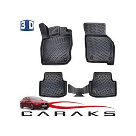 Caraks Leon Otomatik 2021 Sonrası Siyah 3D Havuzlu Paspas