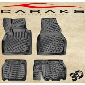 Caraks Mercedes Citan 2012 Sonrası Siyah 3D Havuzlu Paspas