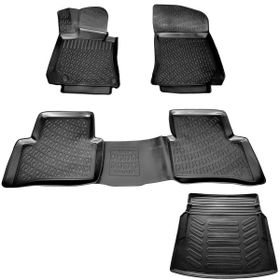 Caraks Mercedes E Serisi W212 Rampalı 2010-2015 Arası 3D Bagaj Havuzu ve Havuzlu Paspas