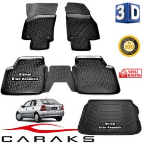 Caraks Opel Astra G HB 1998-2009 Arası 3D Bagaj Havuzu ve Havuzlu Paspas