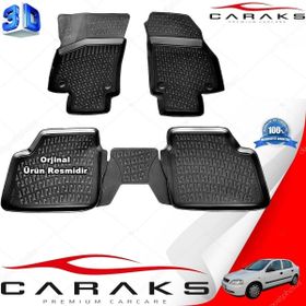Caraks Opel Astra G Sedan 1998-2009 Arası Siyah 4 Parça 3D Havuzlu Paspas