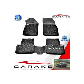 Caraks Opel Astra J STW 2012-2018 Arası Siyah 4 Parça 3D Havuzlu Paspas