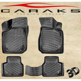 Caraks Opel Corsa B 1993-2000 Arası Siyah 3D Havuzlu Paspas