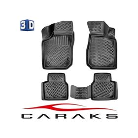 Caraks Opel Corsa B 1993-2000 Arası Siyah 3D Havuzlu Paspas