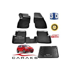 Caraks Opel Corsa E 2015-2020 3D Bagaj Havuzu ve Havuzlu Paspas