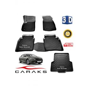 Caraks Opel Insignia 2017 Sonrası 3D Bagaj Havuzu ve Havuzlu Paspas