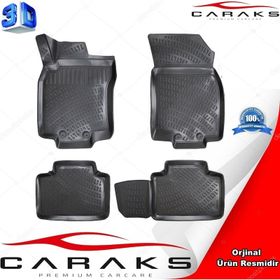 Caraks Renault Koleos 2016 Sonrası 3D Havuzlu Paspas