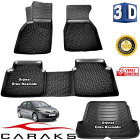 Caraks Renault Megane 2 Sedan 2004-2010 3D Bagaj Havuzu ve Havuzlu Paspas