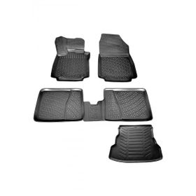 Caraks Renault Symbol 2008-2012 Arası 3D Bagaj Havuzu ve Havuzlu Paspas