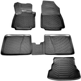Caraks Renault Symbol 2008-2012 Arası 3D Bagaj Havuzu ve Havuzlu Paspas