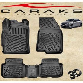 Caraks Renault Taliant 2021 Sonrası Siyah 3D Havuzlu Paspas