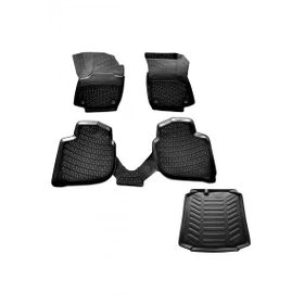 Caraks Seat Toledo 2013-2020 Arası 3D Bagaj Havuzu ve Havuzlu Paspas