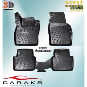 Caraks Skoda Kamiq 2020 Sonrası 3D Havuzlu Paspas