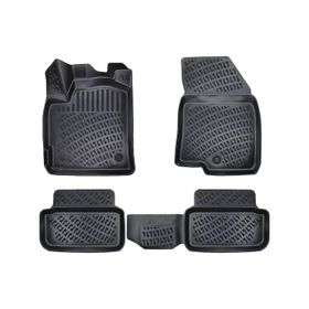 Caraks Stepway Comfort 2020 Sonrası Siyah 3D Havuzlu Paspas