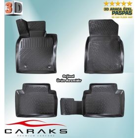 Caraks Toyota Camry Hybrit 2019 Sonrası 3D Havuzlu Paspas