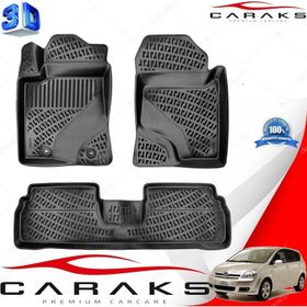 Caraks Toyota Verso 2004-2009 3D Havuzlu Paspas