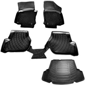 Caraks VW Jetta 2005-2010 Arası 3D Bagaj Havuzu ve Havuzlu Paspas