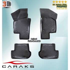 Caraks VW New Bettle 2011 Sonrası 3D Havuzlu Paspas