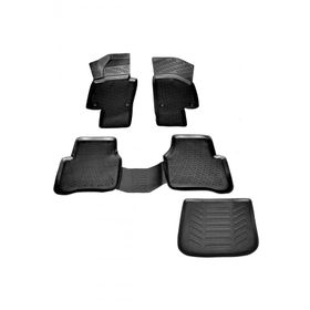 Caraks VW Tiguan 2007-2015 Arası 3D Bagaj Havuzu ve Havuzlu Paspas