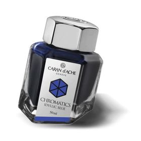 Caran Dache 8011-140 Idyllic Mavi 50 ml Şişe Mürekkep