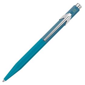 Caran Dache 849.342 Paul Smith Cyan Blue Steel Blue Tükenmez Kalem