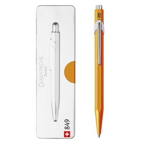 Caran Dache Metal-X Turuncu 849-530 Tükenmez Kalem