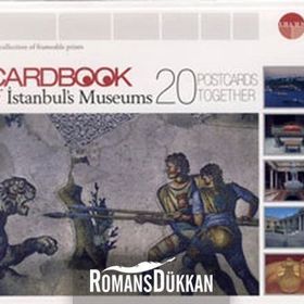 CARDBOOK OF ISTANBUL'S MUSEUMS 20 POSTCARDS TOGETHER - ERDAL YAZICI