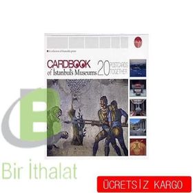 CARDBOOK OF ISTANBUL'S MUSEUMS 20 POSTCARDS TOGETHER - ERDAL YAZICI