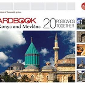 CARDBOOK OF KONYA AND MEVLANA 20 POSTCARDS TOGETHER - ERDAL YAZICI
