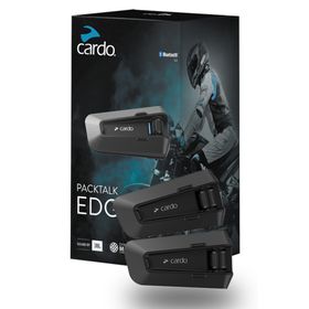 Cardo Packtalk Edge Duo JBL Bluetooth ve Intercom İkili Paket