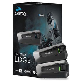 Cardo Siyah Packtalk Edge JBL Intercom