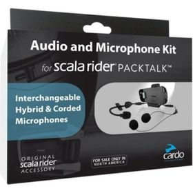Cardo SRAK0039 Packtalk Audio ve Mikrofon Set