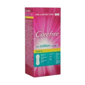Carefree Cotton Fresh Parfümlü 20'li Hijyenik Ped