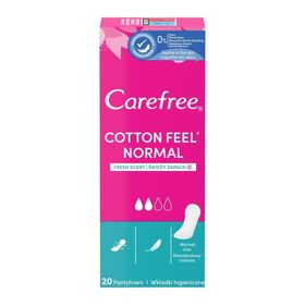 Carefree Cotton Fresh Parfümlü 20'li Hijyenik Ped