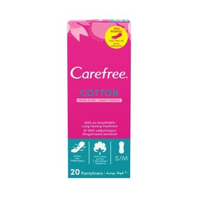 Carefree Cotton Fresh Parfümlü 2x20'li Hijyenik Ped