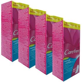 Carefree Cotton Fresh Parfümsüz 20'li Günlük Ped