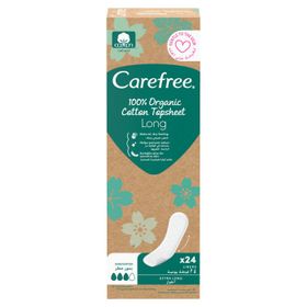 Carefree Organik Uzun 24'lü Günlük Ped