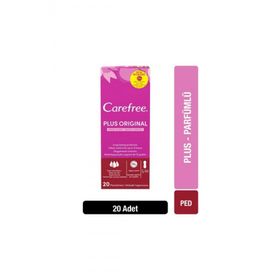 Carefree Plus Original Fresh Parfümlü 20'li Günlük Ped