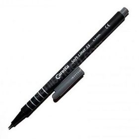 Caretta 55-15 0.4 Gri Soft Liner Keçeli Kalem