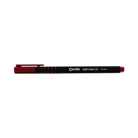 Caretta Bordo Soft Liner 55 Keçeli Kalem