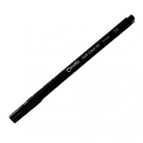 Caretta Cs-55-01 Soft Liner Siyah Keçe Uç Kalem