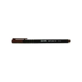 Caretta Kahverengi Soft Liner 55 Keçeli Kalem
