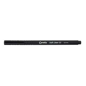 Caretta Mavi Siyah Soft Liner 55 Keçeli Kalem