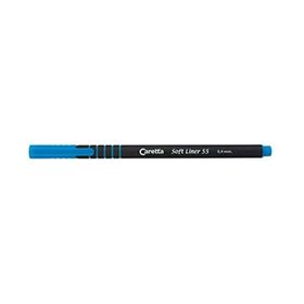 Caretta Mavi Soft Liner 55 Keçeli Kalem