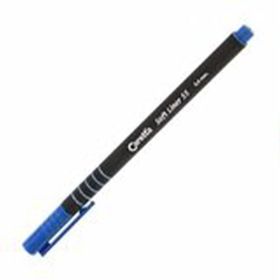 Caretta Soft Liner 55 Koyu Mavi 10'lu Keçeli Kalem