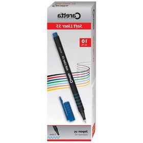 Caretta Softliner 0.4 mm Koyu Mavi Keçeli Kalem