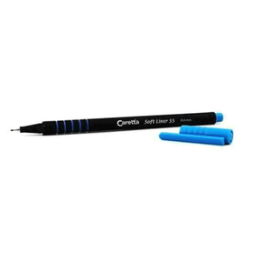 Caretta Softliner 0.4 mm Mavi Keçeli Kalem