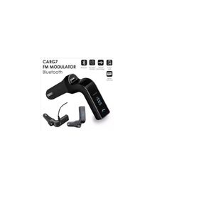 CARG7 Fm Transmitter Micro SD USB Girişli Aux Bluetooth Araç Kiti